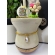Kit mateira térmica 1l com cuia Imbuia decorada linha Luxo