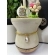 Kit mateira térmica 1l com cuia Imbuia decorada linha Luxo
