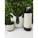 Kit mateira térmica 1l com cuia Imbuia decorada linha Luxo