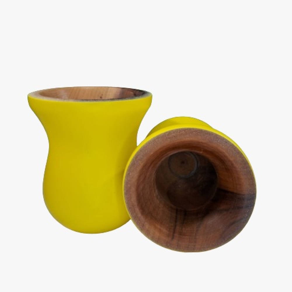 CUIA DE CHIMARRÃO FOSCA - Amarelo
