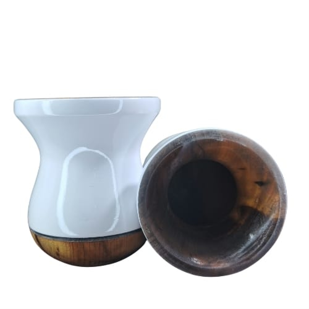 CUIA DE CHIMARRÃO BICOLOR - branco