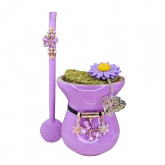 KIT CUIA  CHIMARRÃO - LILÁS