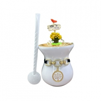 KIT CUIA  CHIMARRÃO - BRANCA