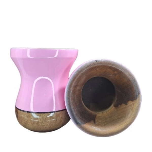 CUIA DE CHIMARRÃO BICOLOR - rosa bebe