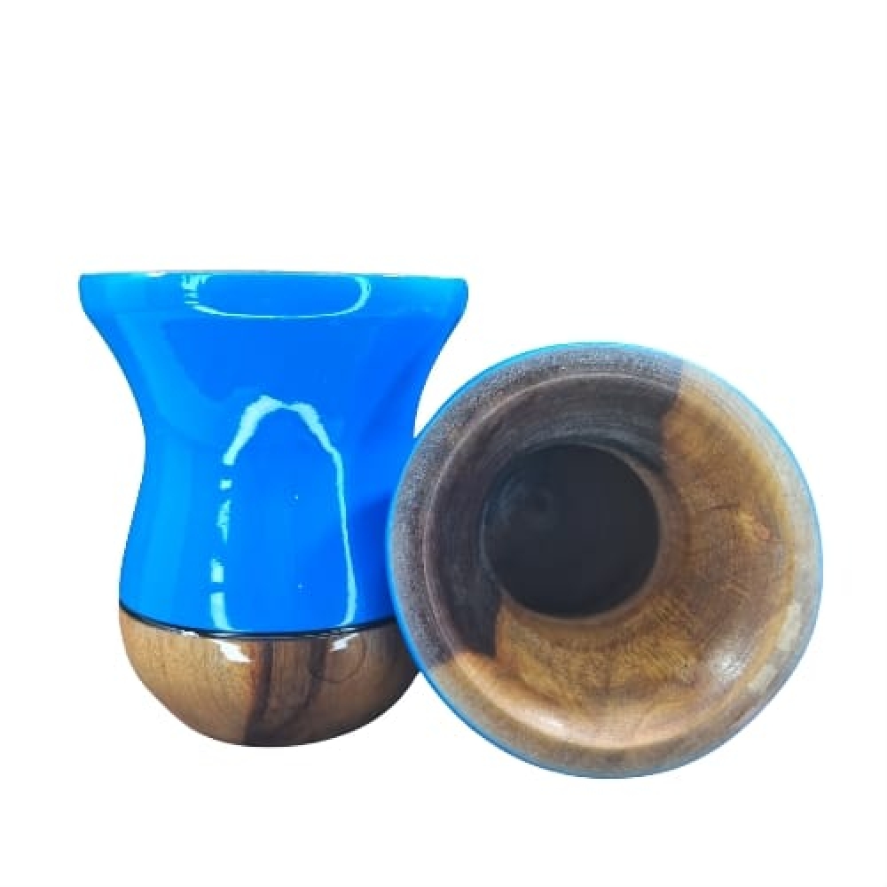 CUIA DE CHIMARRÃO BICOLOR - azul bic
