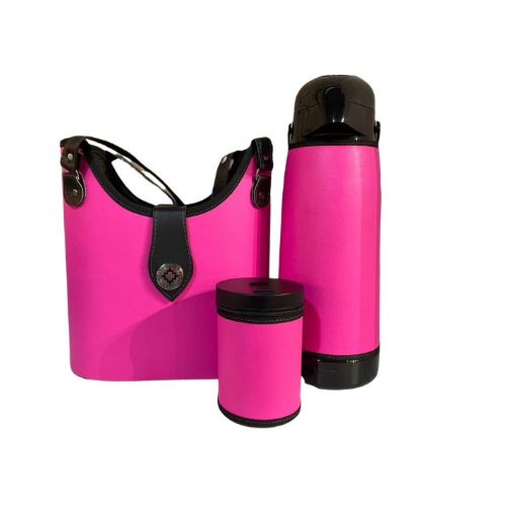 MATEIRA KIT SLIM 1,8L  3 PEÇAS - pink (ref4038)