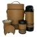 MATEIRA KIT ZÍPER - caramelo liso (ref4166)