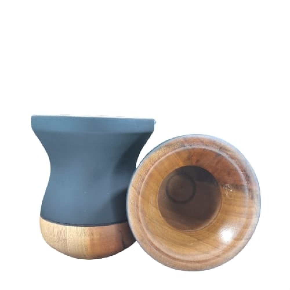 CUIA BICOLOR FOSCA - preto