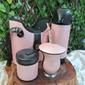 KIT CHIMARRÃO SLIM 1,0L 6 PEÇAS ROSA CLARO - SLIM 6  PEÇAS ROSA