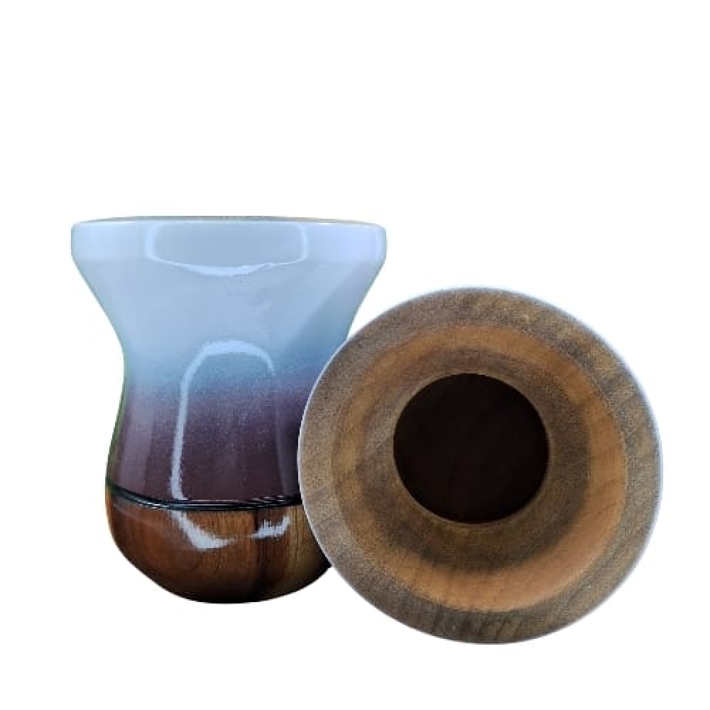 CUIA BICOLOR MULTI - branco/marrom