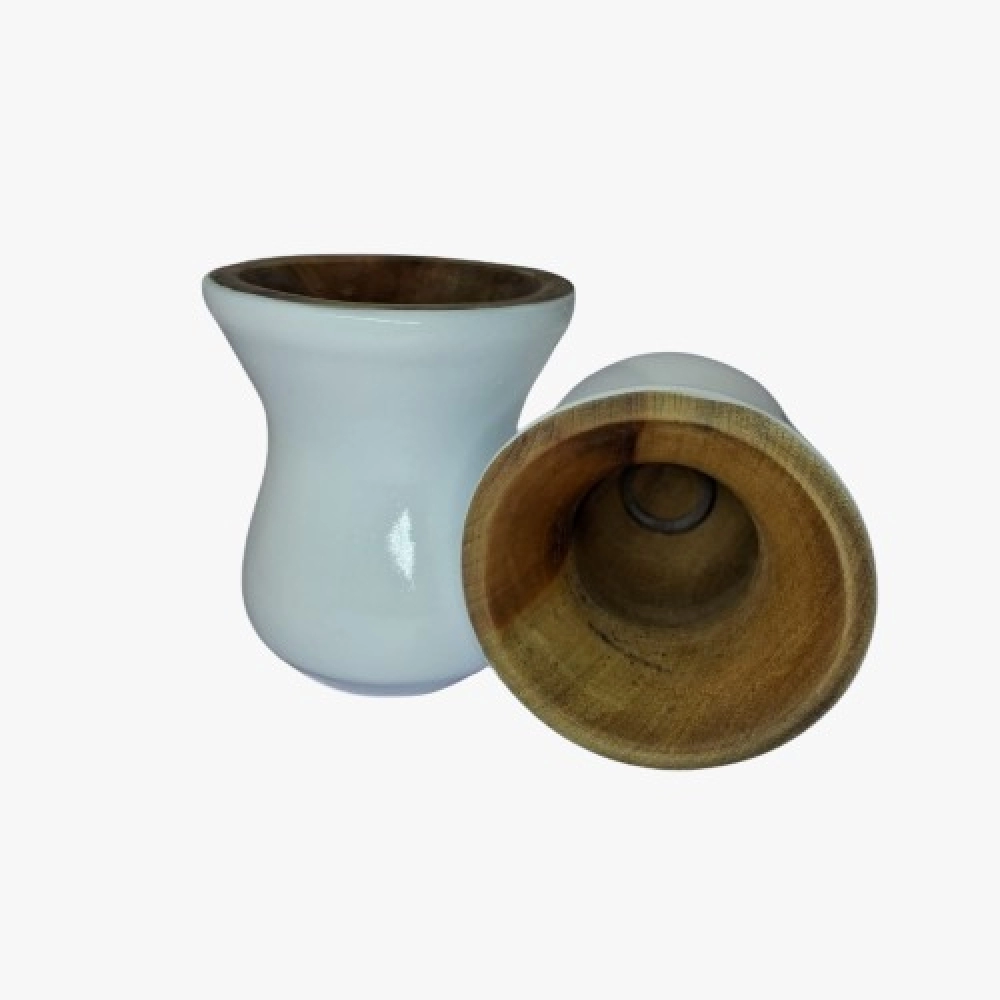 CUIA DE CHIMARRÃO LISA - Branca