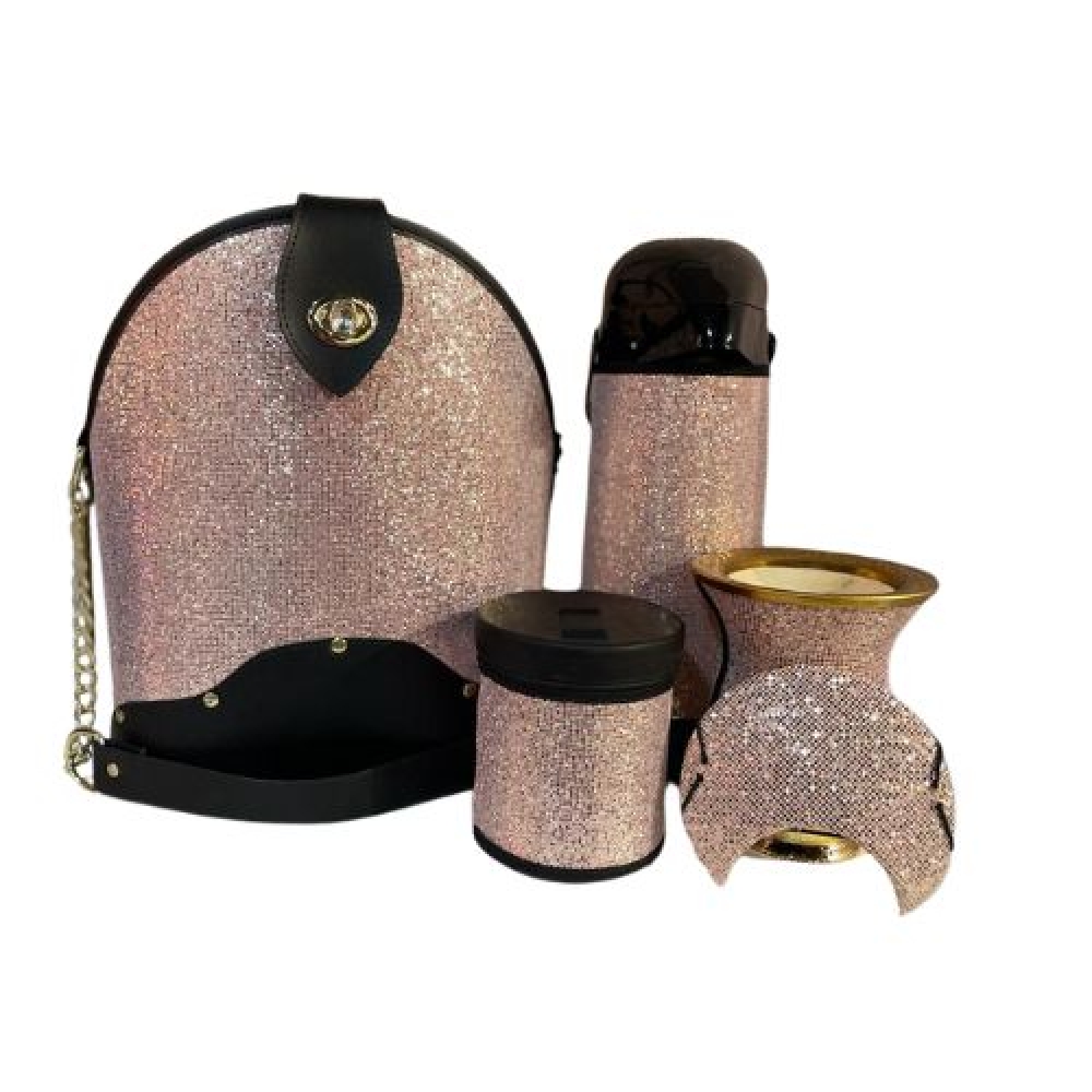 KIT MATEIRA SOFISTICADO - ROSA BEBE/BRILHO (ref.4013)