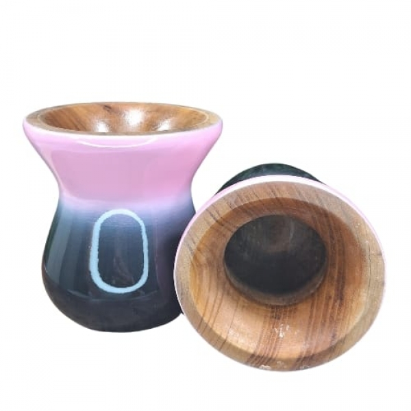 CUIA DE CHIMARRÃO MULTICOLOR - preta/rosa bebe