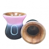 CUIA DE CHIMARRÃO MULTICOLOR - preta/rosa bebe