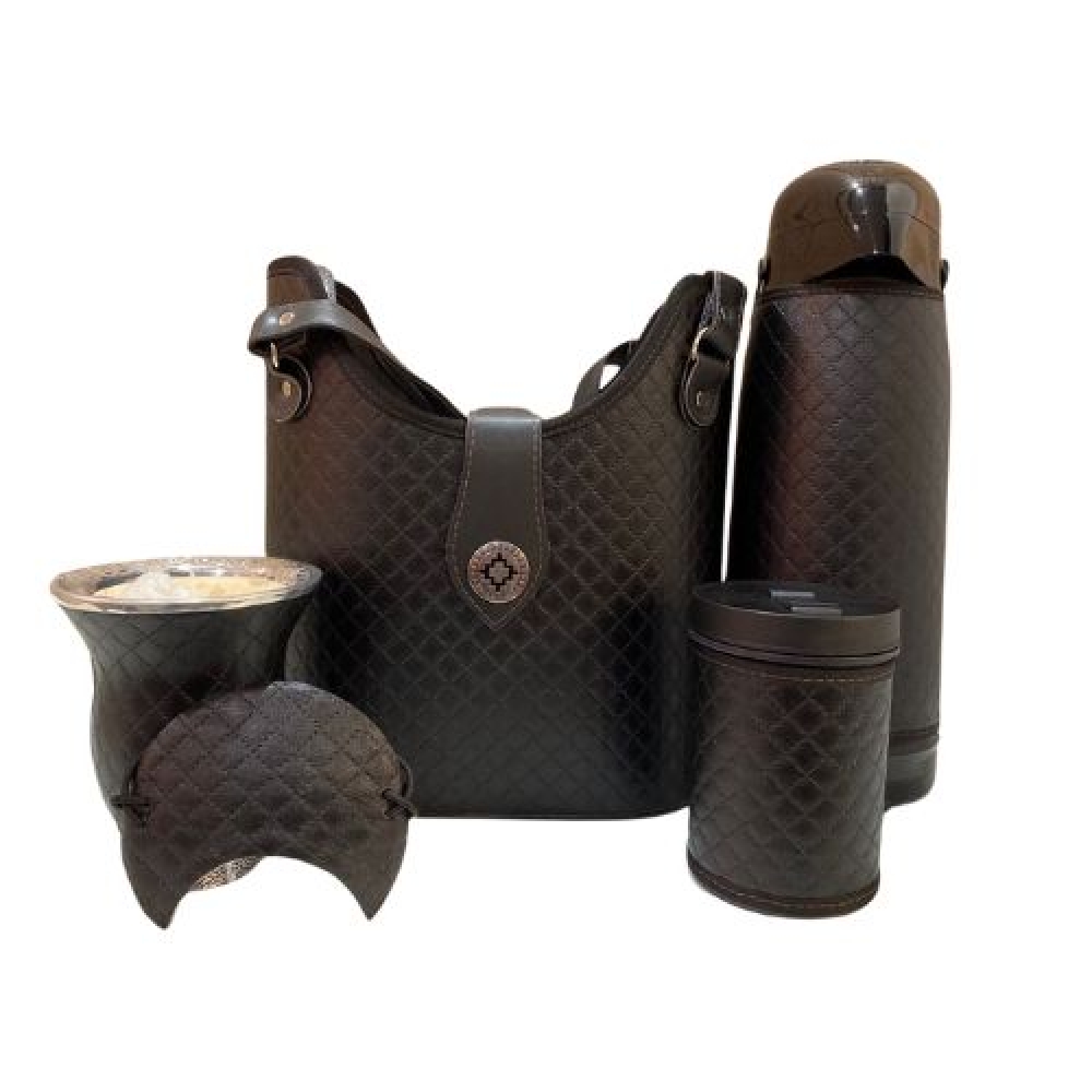 MATEIRA KIT SLIM 1,8L 5 PEÇAS - metalisse preto (ref4039)