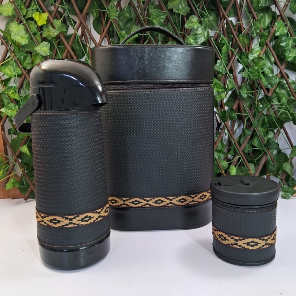 KIT MATEIRA COM ZÍPER 3 PEÇAS - Preto Trisse (4187)