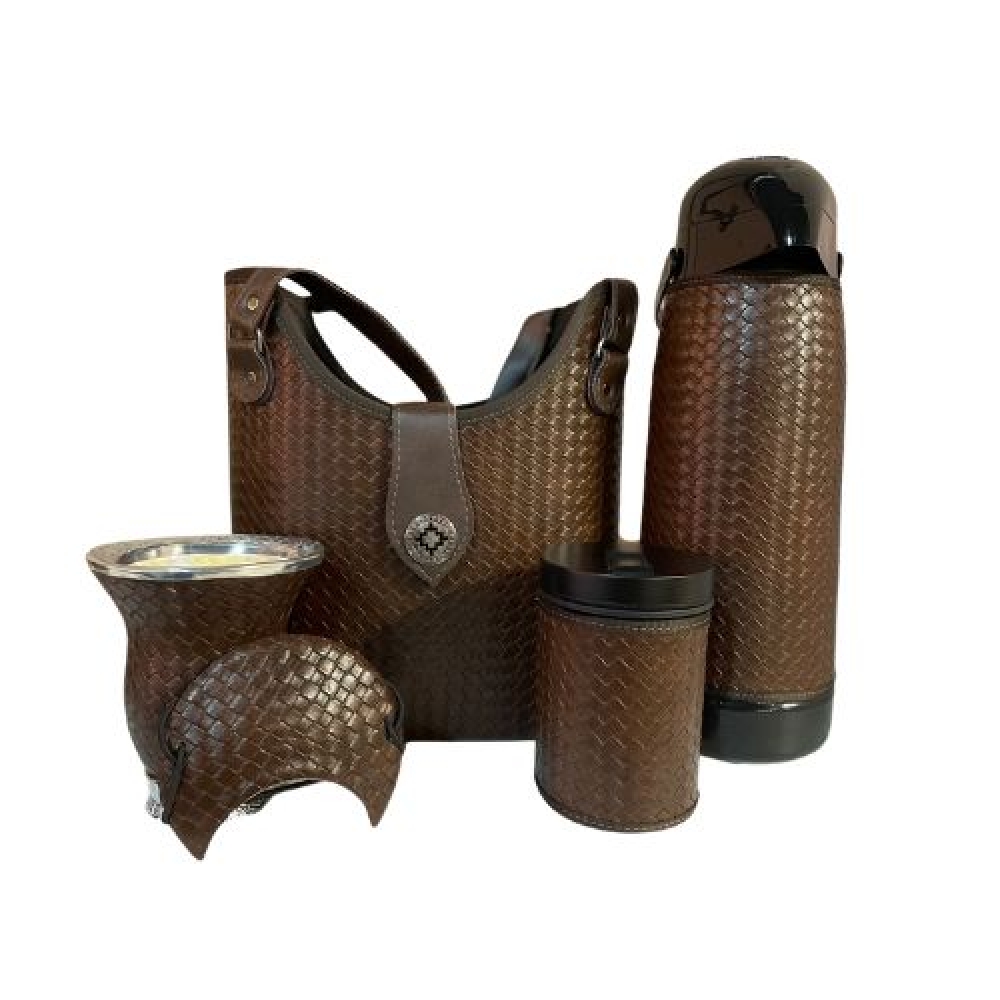 MATEIRA KIT SLIM 1,8L 5 PEÇAS - trisse café (ref4033)